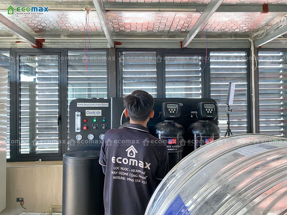 Lắp đặt hệ thống lọc tổng Clack tại Hà Nội, sản phẩm ĐẲNG CẤP cho GIỚI THƯỢNG LƯU