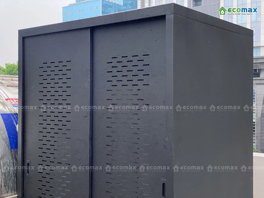 COMBO 2 Hệ Thống Lọc Nước Tổng Clack Lắp Đặt Cho 1 Khách Hàng 5 Vỏ tủ hệ thống lọc nước tổng Clack tại Hà Nội